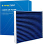 PHILTOP Premium Cabin Air Filter w/Dual Activated Carbon, Compatible with CF11643 Volkswagen Jetta, Tiguan, Atlas, Taos, Atlas Cross Sport, GTI, Golf Alltrack, SportWagen, e-Golf, Golf R
