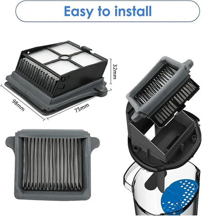 Compatible For TINECO 3.0 Spare Parts Floor Scrubber Roller Brush Filter Accessories Cordless Wet Dry Robot Vacuum Cleaner(D)