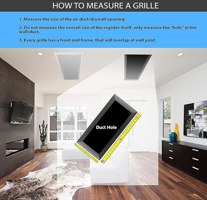 HVAC Premium 14" x 25" Cube Core Eggcrate Return Air Filter Grille for 1" Filter - Aluminum - White [Outer Dimensions: 16.5" x 27.5"]