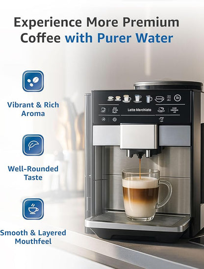 Maxblue Replacement Coffee Water Filter, Compatible with Philips® AquaClean® Filter CA6903/10 CA6903/22, Reduces Limescale Content in Water, TÜV SÜD Certified, Reduces PFAS, PFOA/PFOS (Pack of 4)