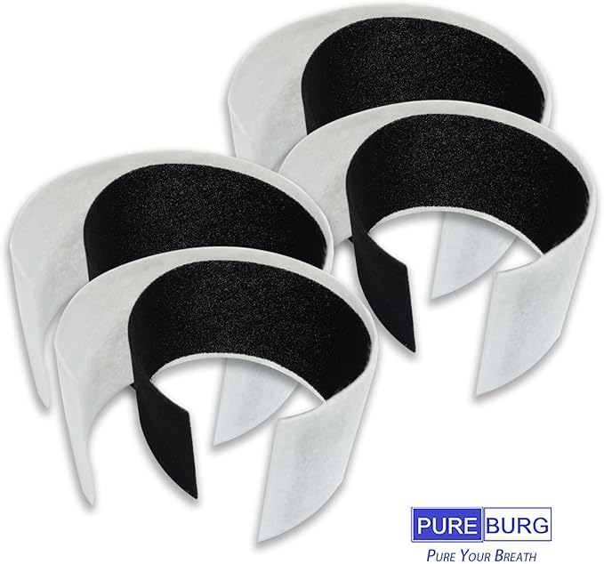 PUREBURG Replacement Filter Compatible with TruSens Z2000 Z-2500 Z-2000 Medium Room Air Purifier,2-Pack H13 HEPA 3-Stage Filtration Activated carbon Pre-Filter Dust VOCs