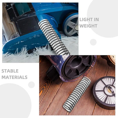 Housoutil Vacuum Cleaner Hose Replacement Tube Compatible with Model V1/VH1704, Flexible Cleaner Waste Tube Connector for Home Vacuum Accessories, 2Pcs Set