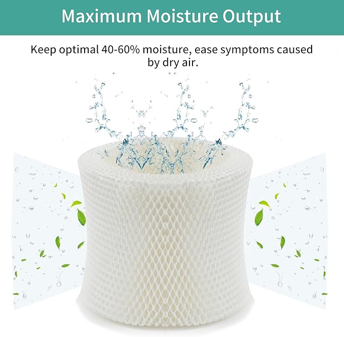 HC-888 Humidifier Filters for Walgreens Humidifier, LHoneywell HC 888 Series, HCM 890 Series, HEV-320 Series, Replace for Walgreens Humidifier Filters, Long Last, 4-Pack