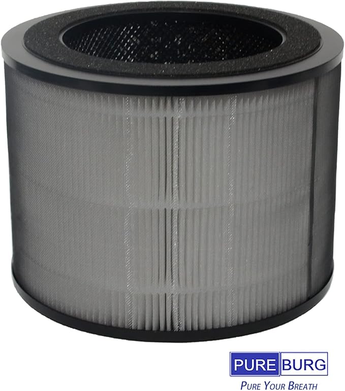 PUREBURG Replacement Filter Compatible with Dreo Macro Pro, Macro Pro S DR-HAP002 & Toshiba CAF-Z40US CAF-Z45US Air Purifiers,2-Pack H13 HEPA Air Clean VOCs