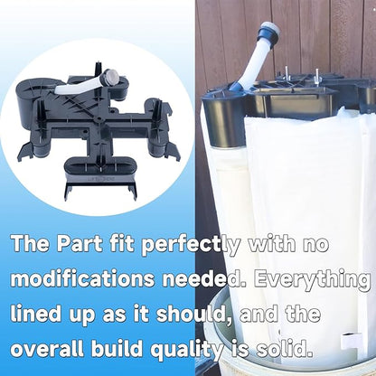 DE Filter Manifold DEX2400C Compatible with Hayward Pro-Grid and Micro-Clear DE Filters, Manifold Top Parts with Air Relief