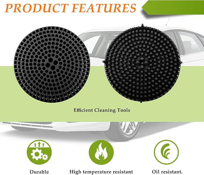 Car Wash Bucket,10.28 Inch Diameter Car Wash Filter for Collecting Sediment & Grit,Universal Essentials Car Cleaning Accessories for Most Cars Trucks SUVs (Black)