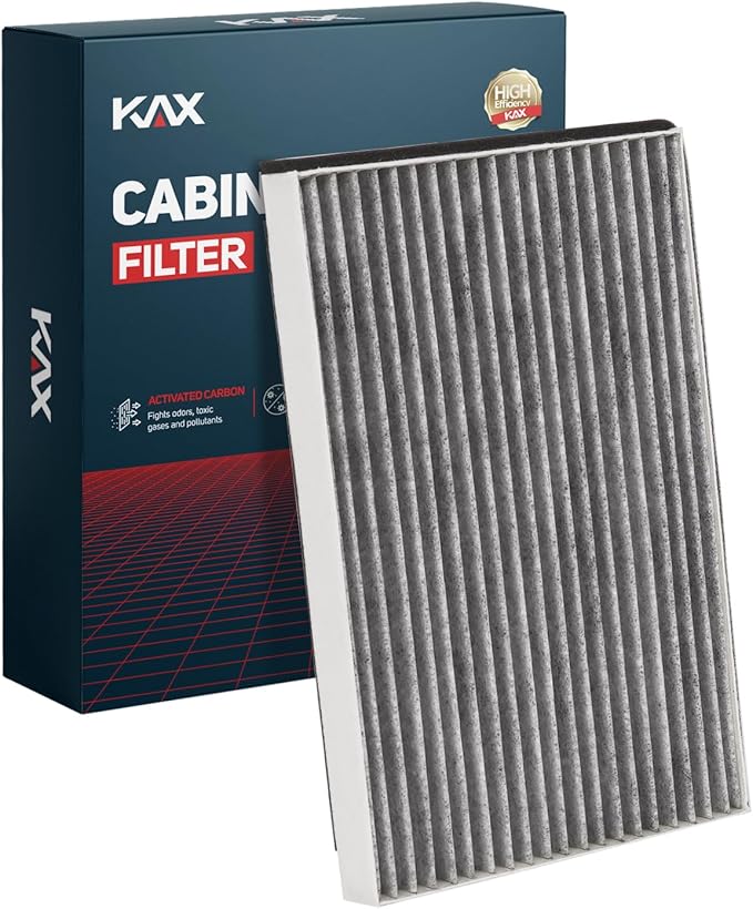 KAX Cabin Air Filter with Activated Carbon, CF8392A Replacement for Chevrolet Impala, Impala Limited, Allure, LaCrosse, Regal, Monte Carlo, Buick Century, Intrigue, Passenger Compartment Air Filter