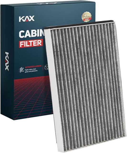 KAX Cabin Air Filter with Activated Carbon, CF8392A Replacement for Chevrolet Impala, Impala Limited, Allure, LaCrosse, Regal, Monte Carlo, Buick Century, Intrigue, Passenger Compartment Air Filter