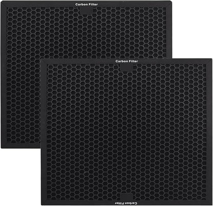 Carbon Filter 500 for Drieaz HEPA500 16'' x 16'' x 1'' & BlueDri & VEVOR Air Purifier, Air Scrubber Actived Carbon BD-AS-550 F301H - 2 Pack Activated Filter