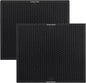 Carbon Filter 500 for Drieaz HEPA500 16'' x 16'' x 1'' & BlueDri & VEVOR Air Purifier, Air Scrubber Actived Carbon BD-AS-550 F301H - 2 Pack Activated Filter