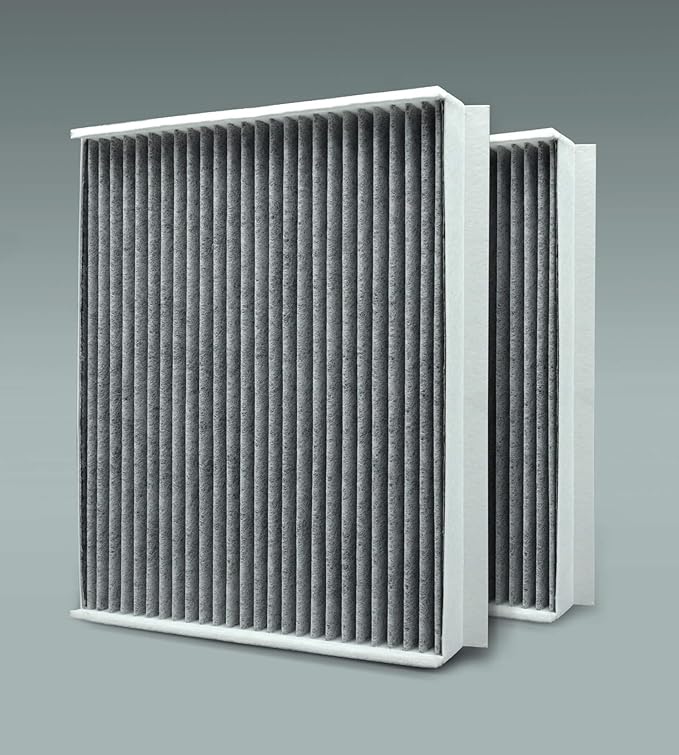 Cabin Air Filter for 2015-2025 Ford F150, 2017-2025 F250 F350 F450 F550 Super Duty, 2018-2024 Expedition Lincoln Navigator, FL3Z19N619A FP79 FP92(Set of 2)