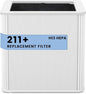 211+ Filter Replacement Compatible with Blue Pure 211+ and 211+ Auto Air Purifier, 2-Stage Filtration System of H13 True Filter & Activated Carbon Filter, 1 Pack