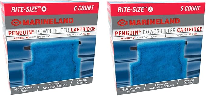 Marineland Rite Size Aquarium Filter Cartridge Bundles (Rite Size A 12pk)