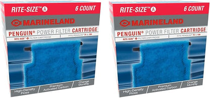 Marineland Rite Size Aquarium Filter Cartridge Bundles (Rite Size A 12pk)