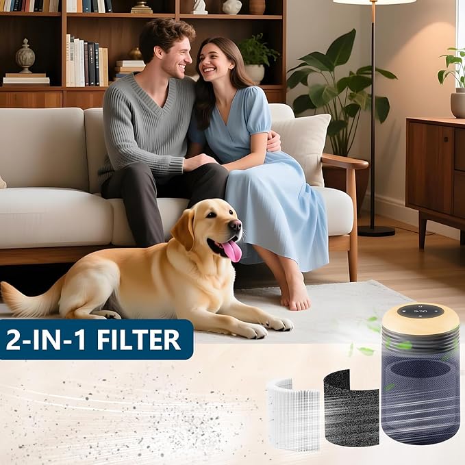 Replacement filter for Air Purifier,Compatible with Blueair 113685 Air Purifier,H13 True HEPA,2Pack.