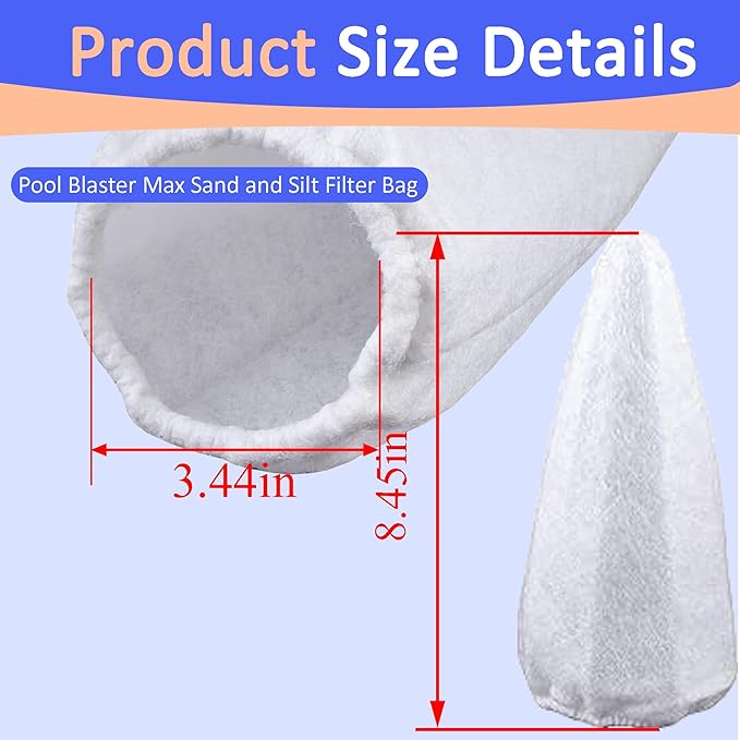 Replacement Vacuum Filter Cotton Compatible for Water Tech Centennial Filter(5 Pack)