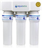 Aquasana Under Sink Water Filter | 3-Stage Max Flow Filtration | Reduces up to 99.99% of 78 Contaminants - PFAS, Lead, Chlorine, Cysts, & More | Under Counter Drinking Water Filter | AQ-6300M-NF