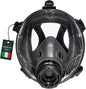 MIRA Safety CM-I01 Full-Face Industrial-Grade Gas Mask with 40mm NATO Filter Compatibility and Advanced Valve Design