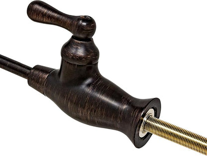Metpure Non-airgap NSF Certified RO Faucet Reverse Osmosis Drinking Water Filtration System Water Dispenser Spout (Venetian Bronze). Vase Style with Faucet Wrench.