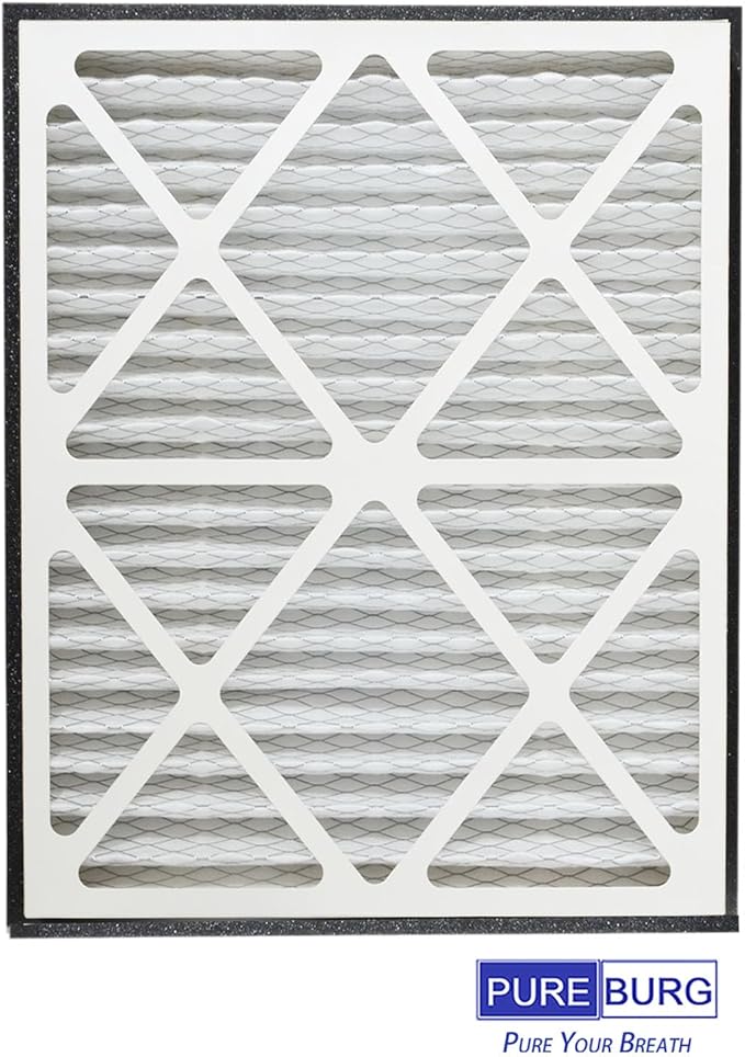 PUREBURG 20x30x3 Replacement Filter Compatible with Zephyr VGF Series 20x30x3 Whole Home Return Air Grille Filter,2-Pack Merv13