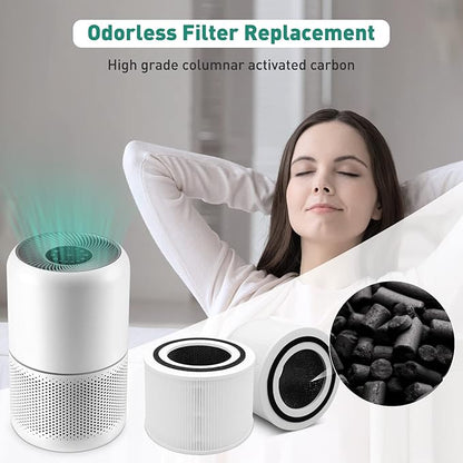 Core 300 Air Purifier Replacement Filter Compatible with LEVOIT Core 300 Air Purifier 3-in-1 H13 True HEPA Air Replacement Filter Compatible with LEVOIT Core 300,300S,P350