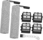 1set Floor Scrubber Filter Replacement and Filters for Enhanced Cleaning Power Compatible Multiple Models Easy to Install -term Reliability