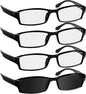 TruVision Readers Reading Glasses, Comfort Spring Hinges for Men and Women, 9501HP