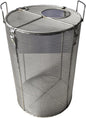 Stainless Steel Pump Filter Cover Water Pump Protective Cover Sump Pump Anti-Clogging Outdoor 1mm Mesh Pump Cover Barrier Durable And Strong For Septic Tanks Farm Irr(Size:40x80cm/15.7"x31.4",Color:A)