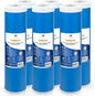 Aquaboon 5 Micron 20 x 4.5 Premium Granular Activated Carbon Water Filter Cartridge Replacement - GAC Filter Compatible with AP117, GAC-10, 6 Pack