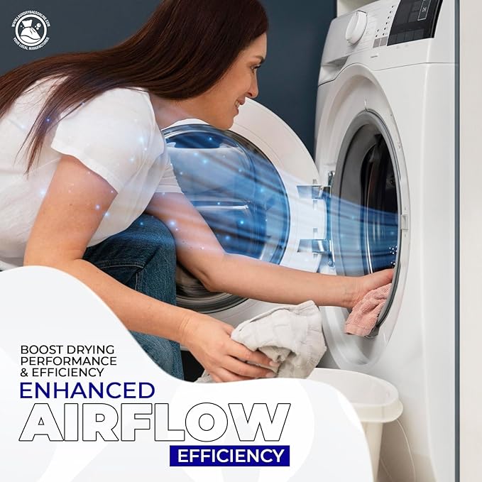 Dexter Lint Screen Replacement – Durable Frameless Dryer Lint Filters for Commercial & Residential Use (9822-026-002D) - 19.25" x 26.75" (Pack of 1)