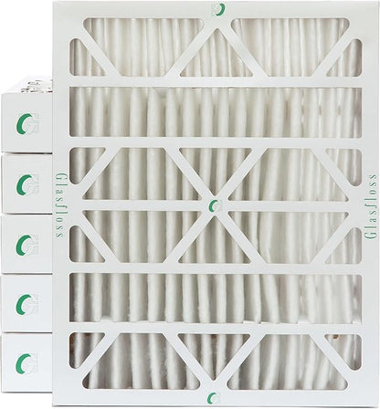 Glasfloss ZL 16x20x4 MERV 13 (FPR 10) 4" Inch Air Filters for AC and Furnace. Case of 6. Actual Size: 15-1/2 x 19-1/2 x 3-3/4