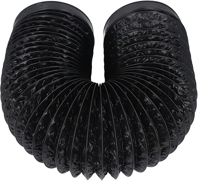 NoiseReducing 7in Dryer Vent Exhaust Hose Flexible Duct Easy Installation Spiral Design for Kitchens Greenhouses Bathrooms Efficient Airflow Ventilation Hose