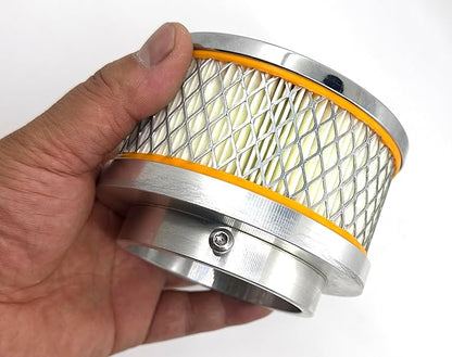 2-5/8 2-5/16 inch Air Cleaner neck Inlet Diameter 2.625” 2.27” compatible SPE-4790 Fits all Rochester, Holley 1 or 2 barrel carburetors.Suitable for carburetors with and without air filter bracket