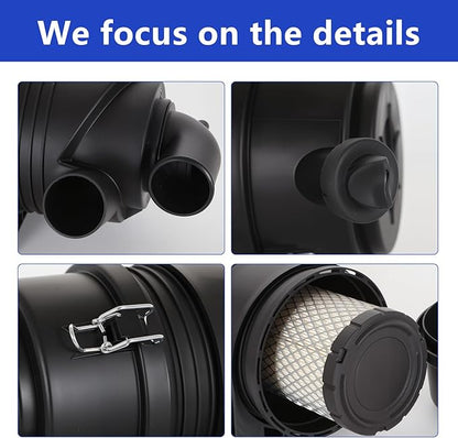 G057512 Air Cleaner with P821575 P822858 Air Filter - Fit for Donaldson FPG Radial Air Cleaner Housing Cap