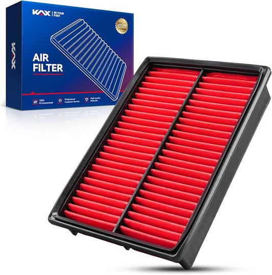 KAX Engine Air Filter, CA9898 Replacement for Mazda 3 2004-2013, 3 Sport 2009-2013, Mazda 5 2006-2010, 2012-2017, 2.0L 2.3L 2.5L, Rigid Panel