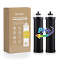 Alkaline Carbon Rods (2 Pack) for Gravity Water Filters – Raises pH up to 9.2, Replacement for Berkey® BB9-2® Black Filters, Berkey® Gravity System & More, NSF/ANSI 42 Certified