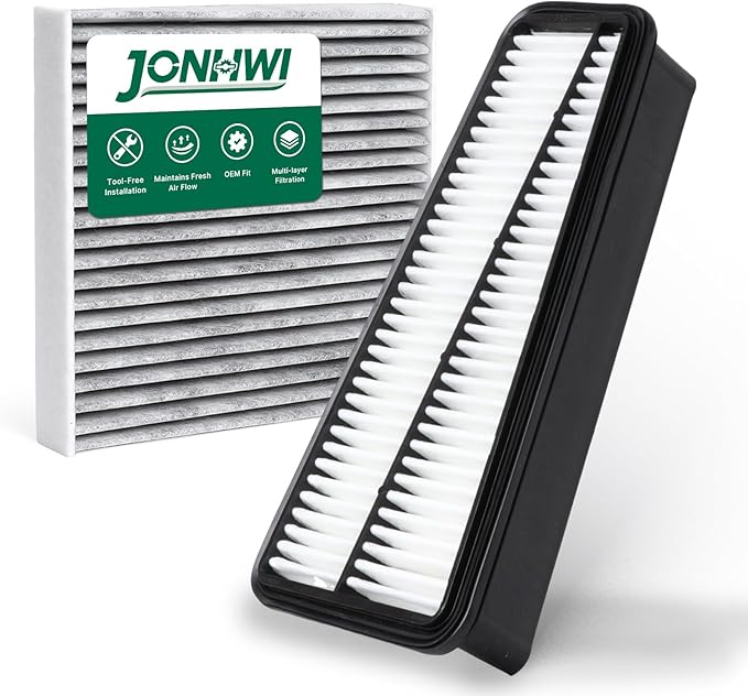 Cabin and Engine Air Filter Fits for TOYOTA TUNDRA 2007-2010, Replace for CF10285, CA9683