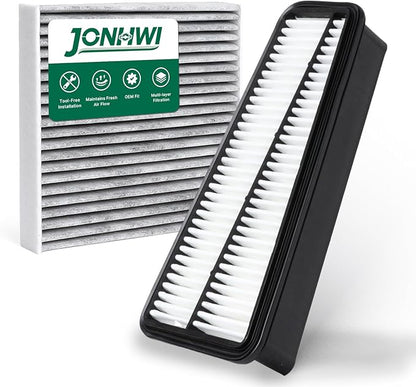 Cabin and Engine Air Filter Fits for TOYOTA TUNDRA 2007-2010, Replace for CF10285, CA9683