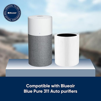 BLUEAIR Blue Pure 311 Auto Genuine Replacement Filter,Particle and Activated Carbon,fits Blue Pure 311 Auto Air Purifier,(Pack of 8)