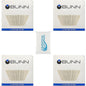 BUNN Coffee Filter – 4 PK - 100 PCS per Pack – Taller – Flat Bottom Liner – Quality Paper for Most Coffee Makers – Aromatic Brew – with Satisfying Customers Travel Tissue Pack (4PK)