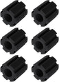 Pawfly 6 Pack Replacement Filter Sponges Aquarium Nano Bio Sponge Filter, Aquarium Filter Sponges Black Bio Foam for Fish Tank, Water Filtration Fish Tank Filter Accessories
