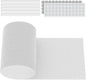 Pawfly Aquarium Filter Floss Roll, 120 x 20 x 0.2 Inch Cuttable Aquarium Filter Pad, Blue and White Aquarium Filter Media Roll for Freshwater Saltwater Fish Tanks & Small Ponds