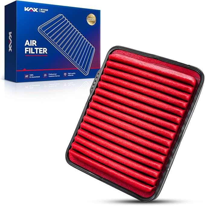 KAX Premium Engine Air Filter, CA9492 Replacement for Chevrolet Malibu 2.4L/3.6L 2008-2012, Equinox 3.4L 2005-2009, Equinox 3.6L 2008-2009, Saturn Vue 3.5L 2004-2007, Aura 2007-2009, Buick Lucerne