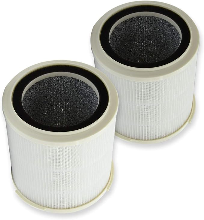 PUREBURG Replacement Filter Compatible with OdorStop OSAP4 OSAP5 OSAP5FIL OSAP5BW1 Air Purifiers,2-Pack H13 HEPA 4-Stage Filtration Activated carbon Air Clean Dust VOCs Odor