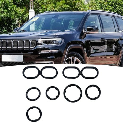 9Pcs Engine Oil Filter Housing O Ring Seal Kit 68191356AA Replacement for Dodge Ram Jeep Chrysler 3.6L