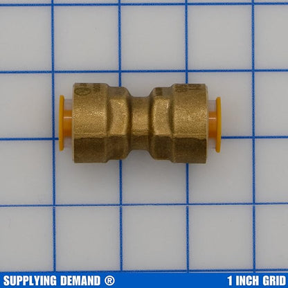 Supplying Demand SB1 5/8 Inch Quick Connect HVAC Brass Coupler Fitting