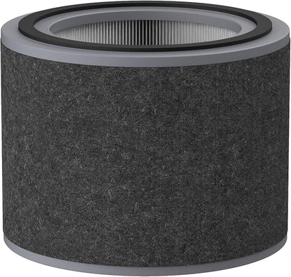 GermGuardian Filter V Smoke Clear HEPA Genuine Air Purifier Replacement Filter, Removes 99.97% of Pollutants, Wildfire Smoke, Toxins and Odors, for AC3000, AC3050, AP3151, AC151, Black/Gray, FLT151SM