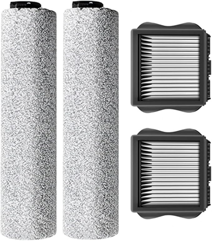 L99A-Brush Roller&Filter Replacement，Compatible For Tineco，1.0 Cordless Wet Dry Vacuum Floor Scrubber Cleaner Parts
