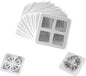 Disposable Floor Drain Sticker, Hair Drain Catcher, Shower Drain Square Mesh Stickers, Suit Sewer Filter Screen, Bathtub, Bathroom, Kitchen, Sink Floor Stickers, 30 PCS