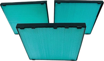Jaspertronics™ Replacement Coarse Air Dust Filter Pack for Select Christie Digital H-Series Projectors (3-Pack + Frame) - 003-005241-02
